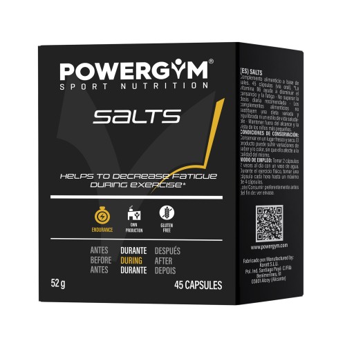 SALTS · Sales Minerales · Endurance · POWERGYM