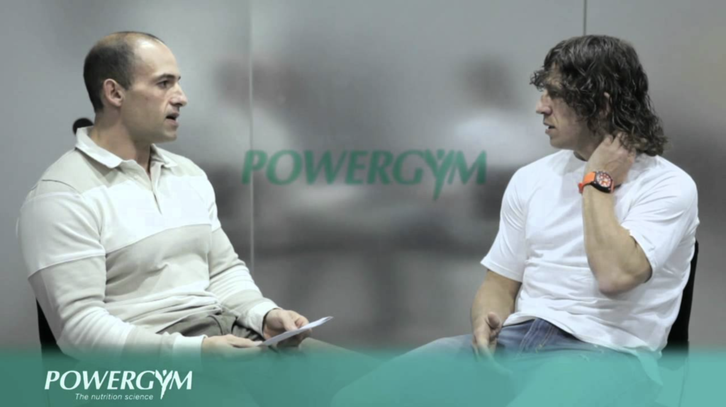 PowerGym entrevista a Carles Puyol sobre suplementos deportivos