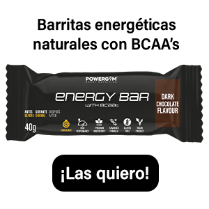Barritas energéticas naturales con BCAA's